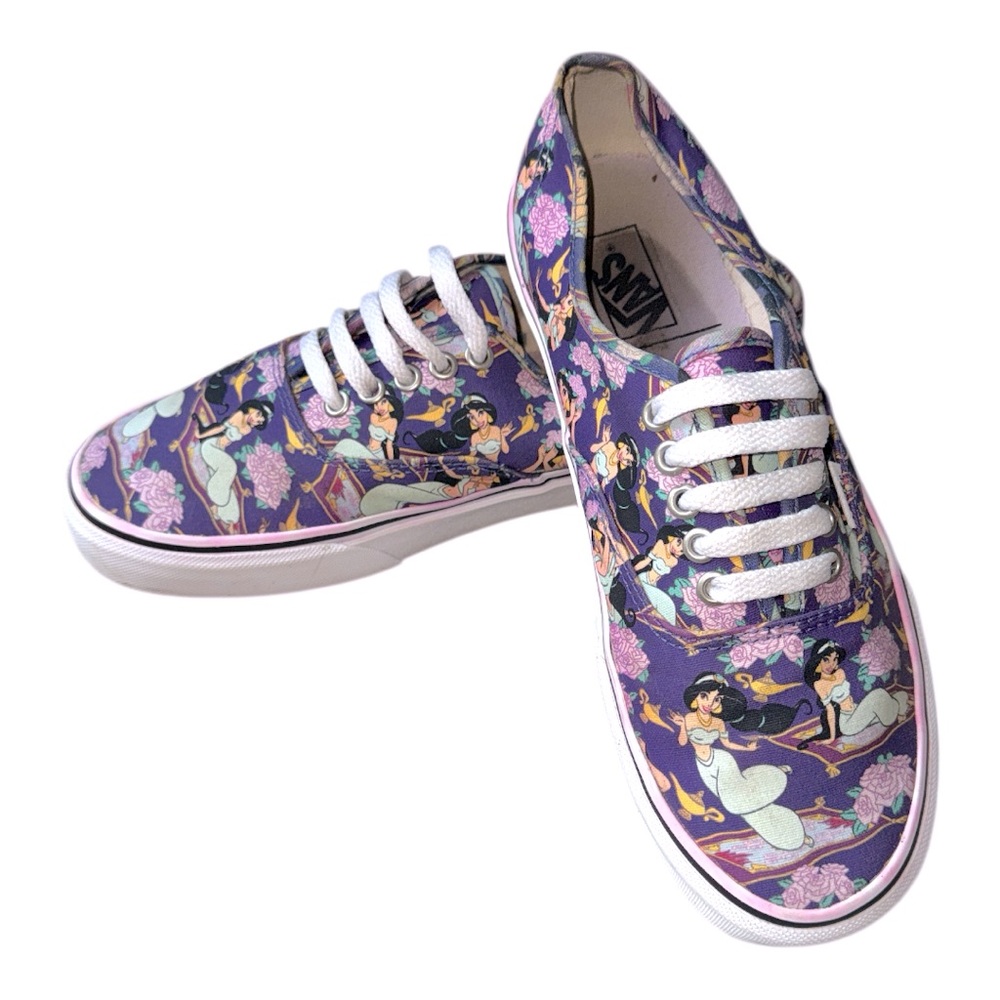 Vans Disney Princess Jasmine Aladdin Limited Edition 2015 Skateboarding Shoe